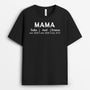 0617AGE1 Personalisierte Geschenke T Shirt Kindernamen Mama Oma Vatertag