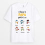 0624Age2 Personalisierte Geschenke T Shirt Kinder Papa Opa Weihnachten
