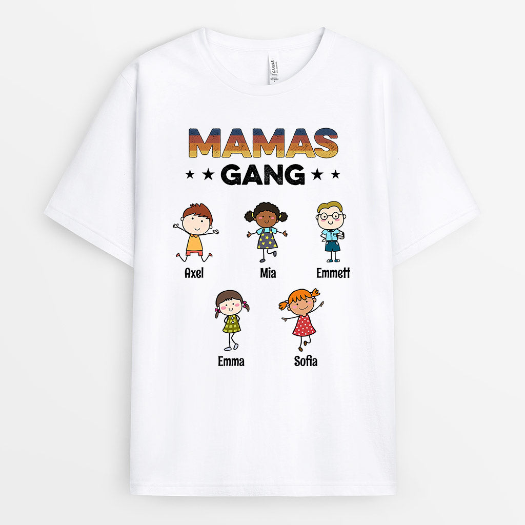 Omas Gang - Personalisierte Geschenke | T-Shirt für Mama/Oma