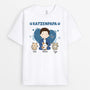 0669Age1 Personalisierte Geschenke T Shirt Katzen Katzenpapa Katzenbesitzer