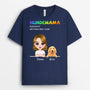 0688AGE3 Personalisierte Geschenke T Shirt Hunde Hundemama Hundebesitzer