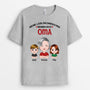 0727Age2 Personalisierte Geschenke T Shirt Kinder Mama Oma Muttertag
