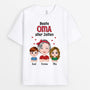 0731AGE1 Personalisierte Geschenke T Shirt Kinder Mama Oma