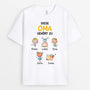 0741Age2 Personalisierte Geschenke T shirt Kinder Mama Oma