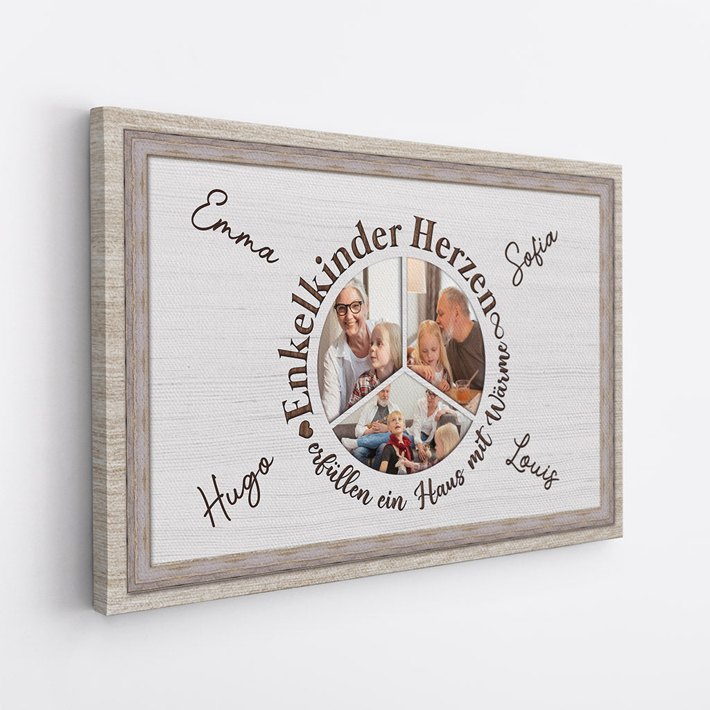 0747Cge2 Personalisierte Geschenke T Shirt Handen Kinder Mama Oma