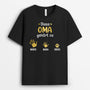 0748Age2 Personalisierte Geschenke T Shirt Handabdrucke Oma Mama Muttertag