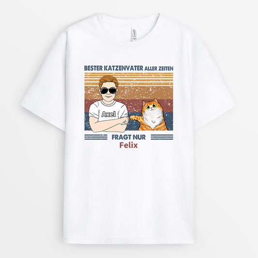 0753A590AGE1 Personalisierte Geschenke T Shirt Katze Katzenvater Katzenbesitzer_f3c005e4 2b7f 4ecf 813a 8b84a05eebf1