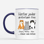 0763MGE2 Personalisierte Geschenke Tasse Katze Katzenvater Katzenbesitzer