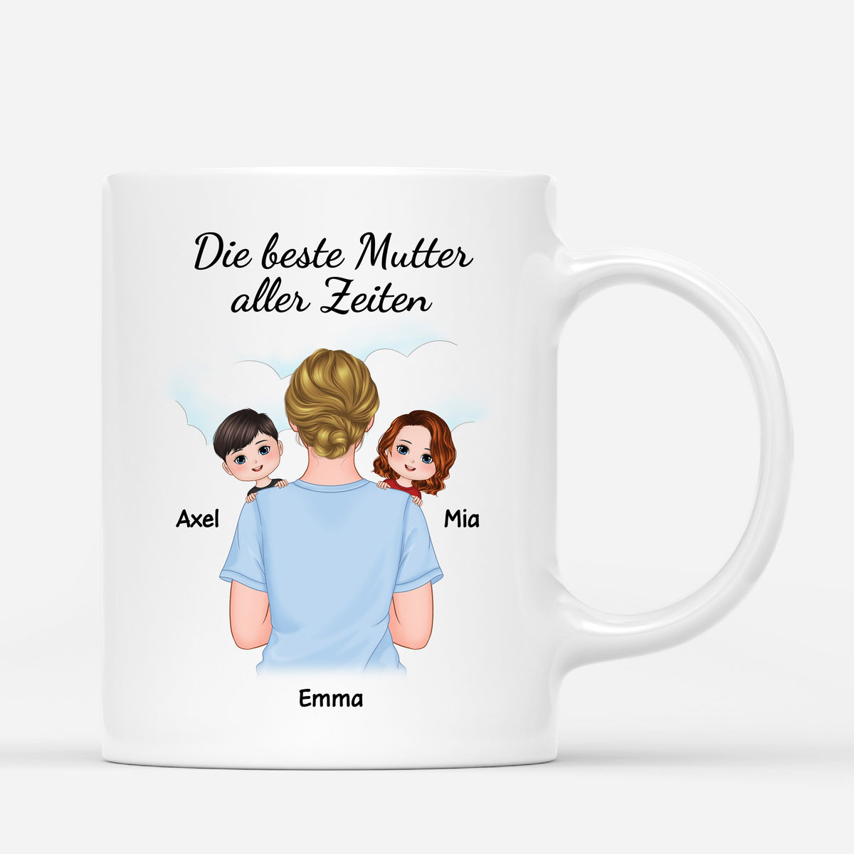 Weihnachtsbaum-Anhänger Für Haarstylisten - „Bester Haarstylist“ Auf Keramik