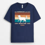 0781AGE2 Personalisierte Geschenke T Shirt Beste Hundemama Hundebesitzer Hundeliebhaber
