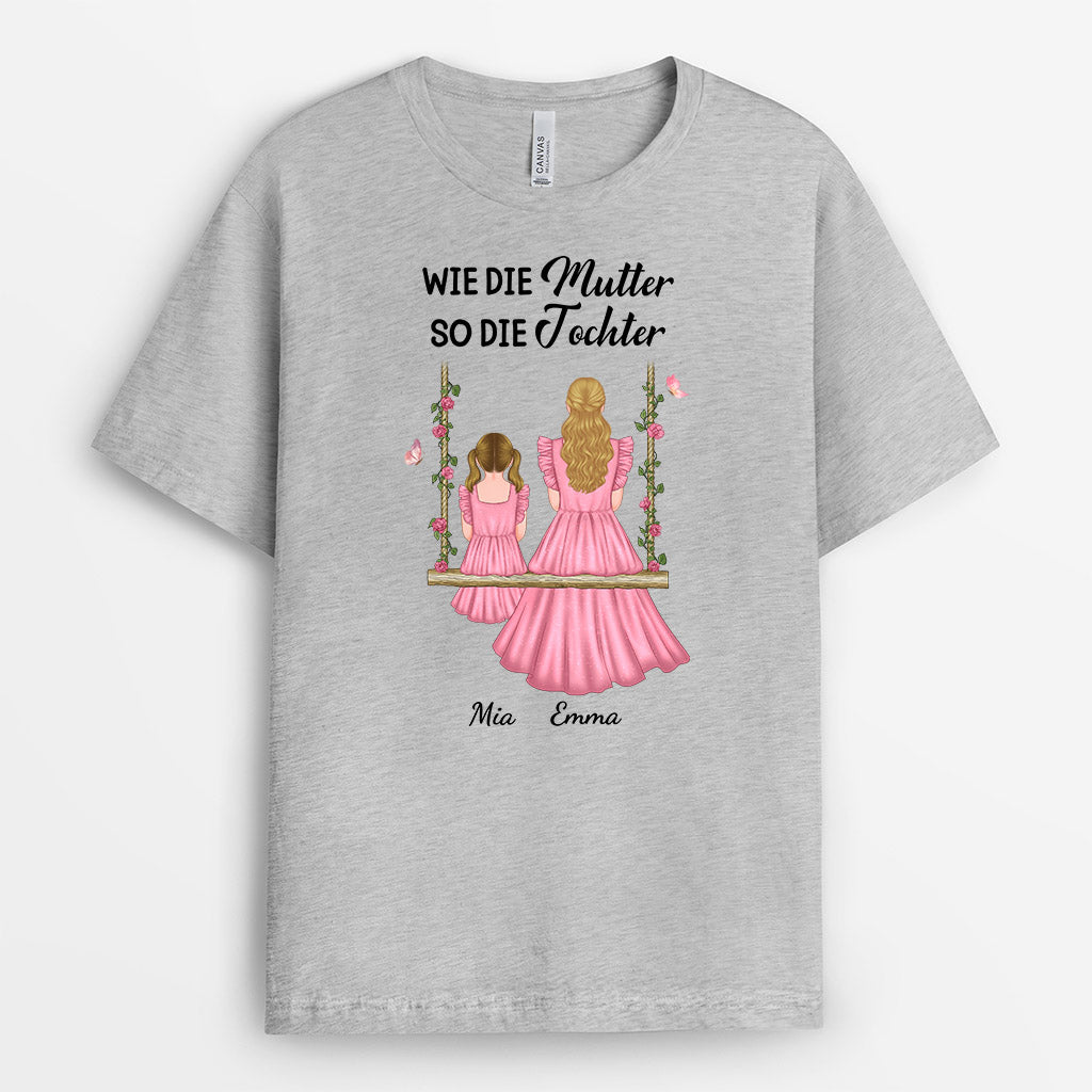 Wie Die Mutter - Personalisierte Geschenke | T-Shirt für Mama/Oma