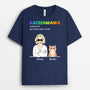 0798AGE2 Personalisierte Geschenke T Shirt Katzen Katzenliebhaber Katzenbesitzer