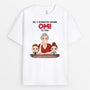 0799AGE1 Personalisierte Geschenke T Shirt Punktmuster Kinder Mama Oma