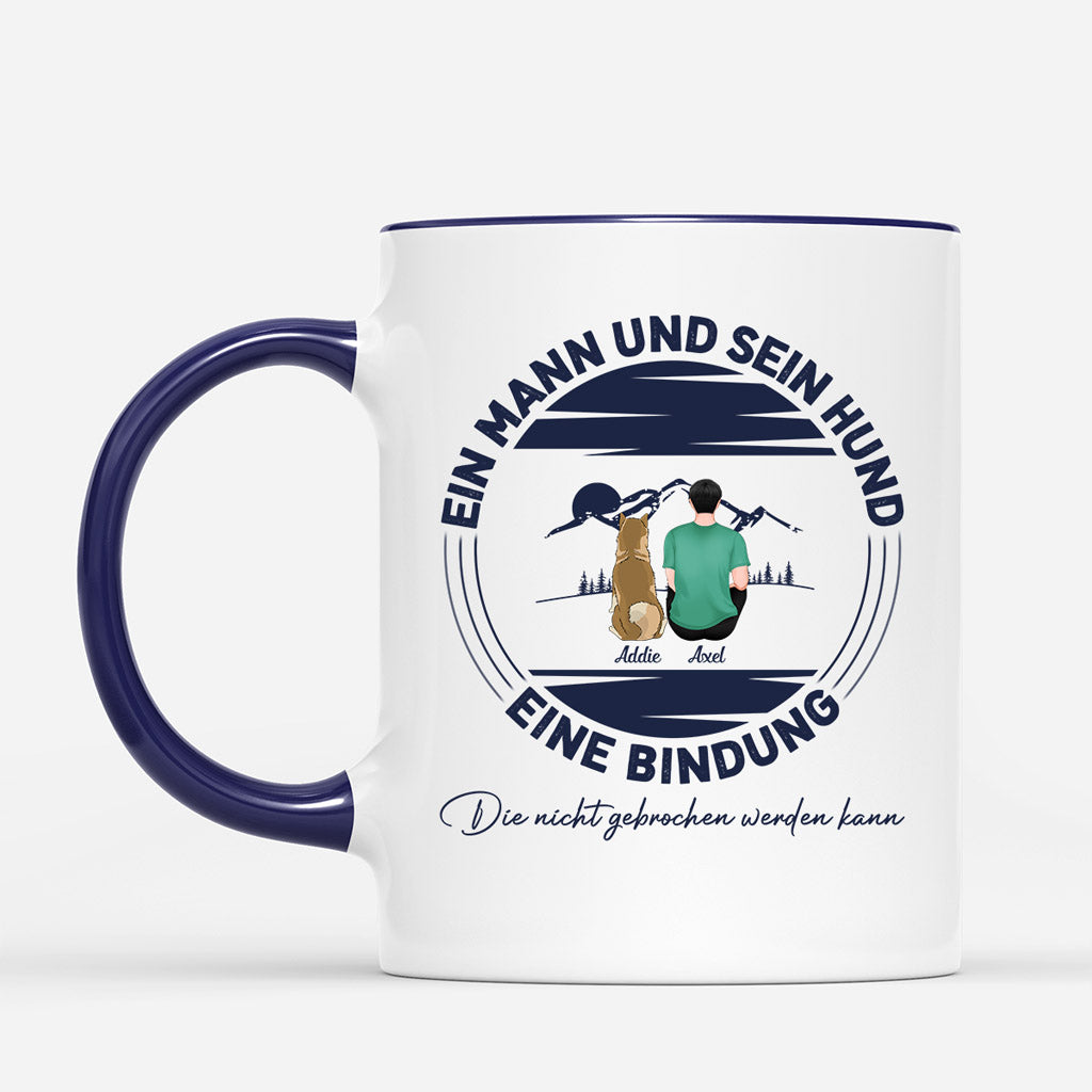 0806MGE4 Personalisierte Geschenke Tasse Hunde Hundebesitzer Hundeliebhaber Hundemama Hundepapa