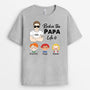 0825AGE2 Personalisierte Geschenke T Shirt Kinder Enkel Papa Opa