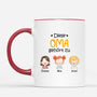 0827MGE2 Personalisierte Geschenke Tasse Enkelkinder Kinder Oma Mama