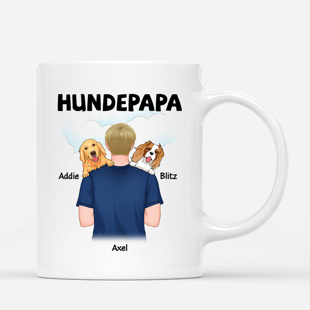 Hunde Papa - Personalisierte Geschenke | Tasse für Hundebesitzer