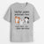 Hinter Jedem Großartigen Mann - Personalisierte Geschenke | T-Shirt für Katzenbesitzer
