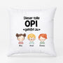 0840PGE3 Personalisierte Geschenke Kissen Kinder Papa Opa