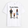 0844AGE1 Personalisierte Geschenke T Shirt Kinder Mama Papa Familie