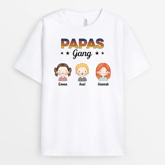 0845AGE1 Personalisierte Geschenke T Shirt Kinder Opa Papa_85ad144e 2142 4184 beac e3743a0b957d