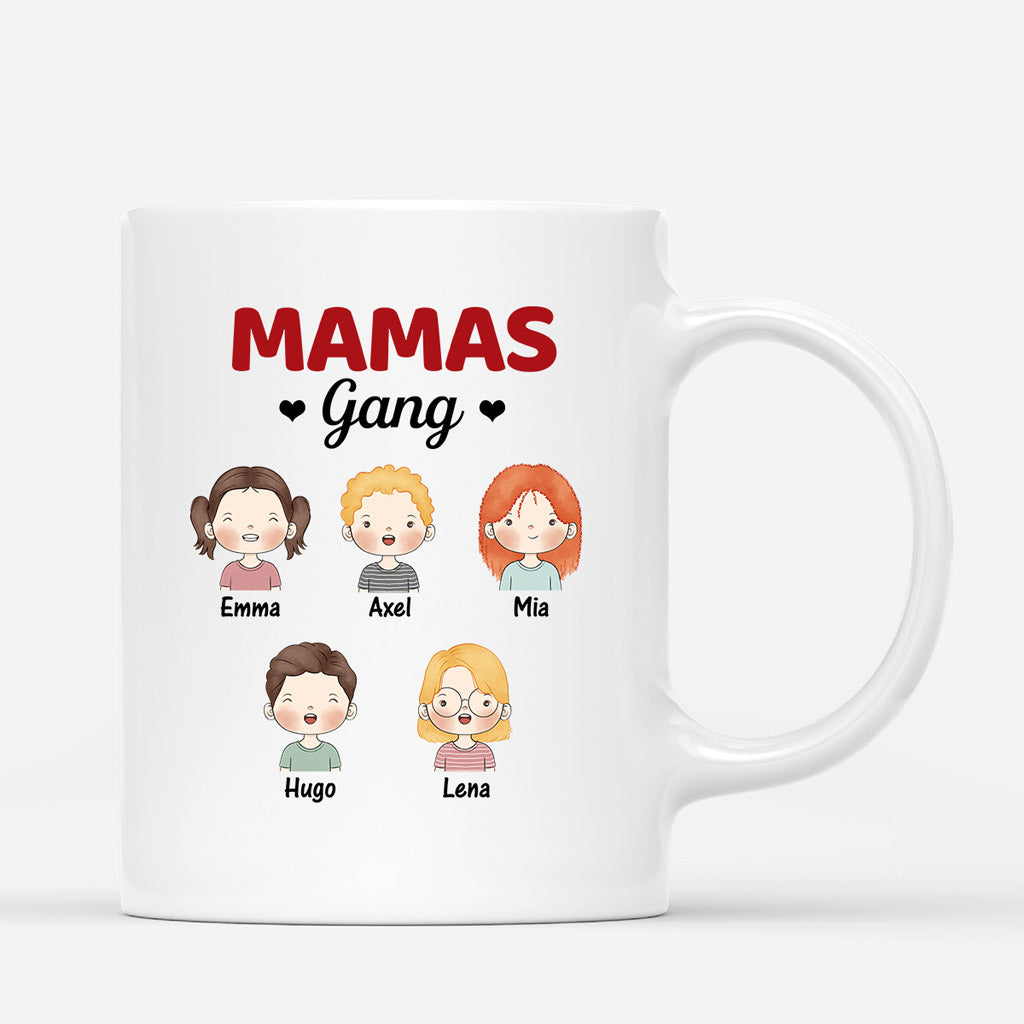 Omas Mamas Gang - Personalisierte Geschenke | Tasse für Mama/Oma