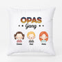 0845PGE2 Personalisierte Geschenke Kissen Kinder Enkel Papa Opa