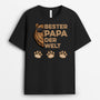 0850AGE2 Personalisierte Geschenke T Shirt Kinder Enkelkinder Papa Opa