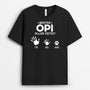 0854AGE3 Personalisierte Geschenke T Shirt Kinder Enkelkinder Papa Opa