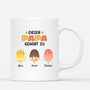 0876MGE1 Personalisierte Geschenke Tasse Kinder Enkelkinder Papa