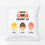 0876PGE2 Personalisierte Geschenke Kissen Kinder Enkelkinder Mama Oma