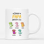 0879MGE1 Personalisierte Geschenke Tasse Kinder Enkelkinder Papa Opa