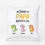 0879PGE1 Personalisierte Geschenke Kissen Kinder Enkelkinder Papa Opa