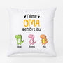 0879PGE2 Personalisierte Geschenke Kissen Kinder Enkelkinder Mama Oma