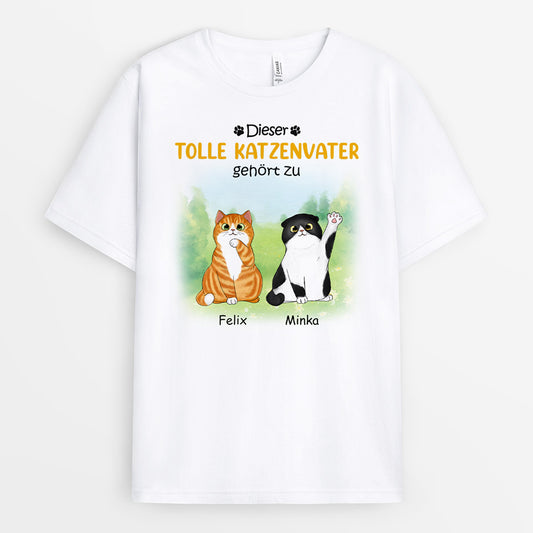 0902AGE1 Personalisierte Geschenke T Shirt Katzen Katzenliebhaber Katzenbesitzer_7400132f 15ca 4b53 8c20 1907d8d04abe