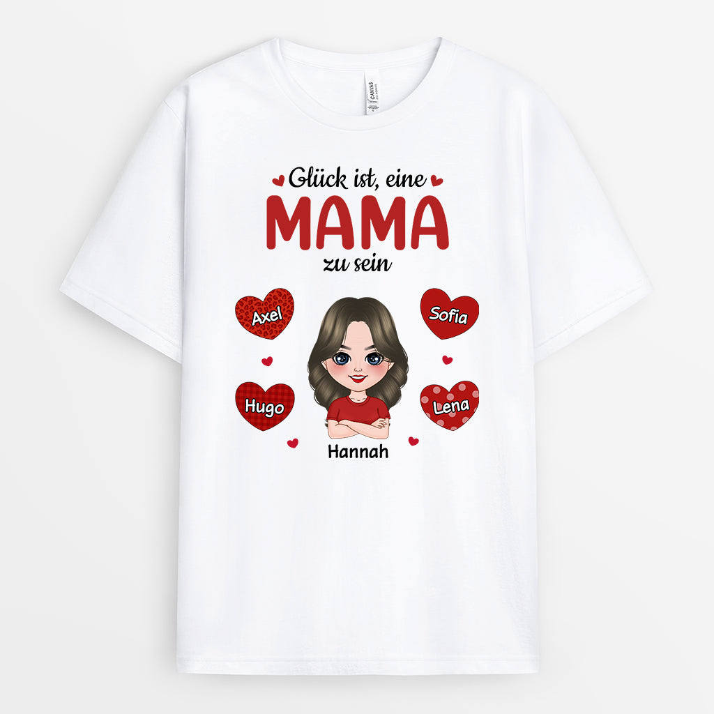 Oma Mama Zu Sein - Personalisierte Geschenke | T-Shirt für Mama/Oma