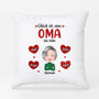 0911PGE1 Personalisierte Geschenke Coussin Kinder Enkelkinder Mama Oma