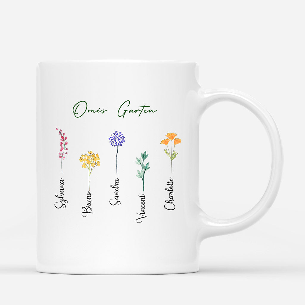 Omis Garten - Personalisierte Geschenke | Tasse für Mama/Oma