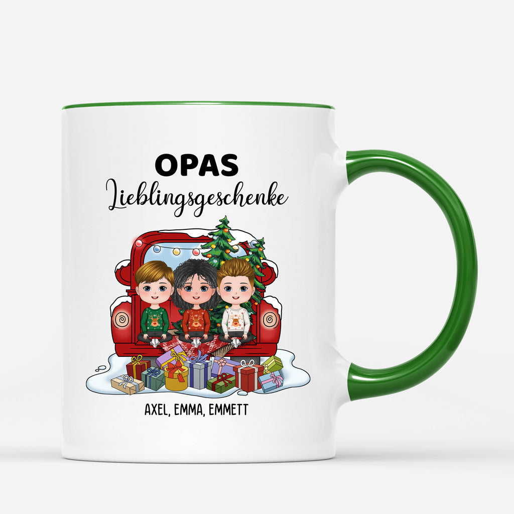 Omas Lieblingsgeschenke - Personalisierte Geschenke | Tasse für Oma/Opa