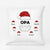 Papa Weihnachtsmann - Personalisierte Geschenke | Kissen für Papa/Opa Weihnachten