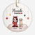 Hunde Mama - Personalisierte Geschenke | Ornament für Hundebesitzer Weihnachten