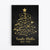 Weihnachtsbaum Mit Herzen - Personalisierte Geschenke | Leinwand für Familie Weihnachten