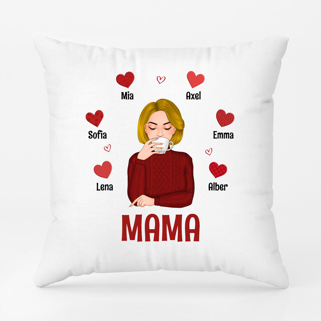 Meine Schätzchen - Personalisierte Geschenke | Kissen für Mama/Oma